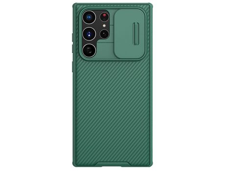 Funda para Samsung Galaxy S22 Ultra NILLKIN Rígida Verde