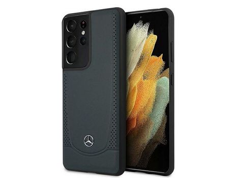Funda para Samsung Galaxy S21 Ultra MERCEDES Original Thin Negro