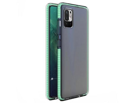 Funda para Xiaomi Redmi Note 10 5G y Poco M3 Pro HURTEL Silicona leve Azul