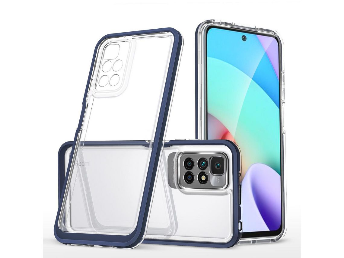 Funda para Xiaomi Redmi 10 HURTEL Acrílico Azul