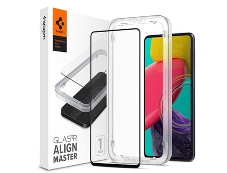 Película Cristal Templado para SPIGEN Alm Glass Fc Samsung Galaxy M53 5G Negro
