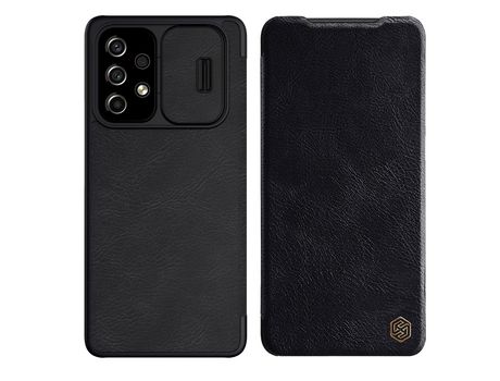 Funda de Couro Sintético NILLKIN Qin para Samsung Galaxy A53 5G Negro
