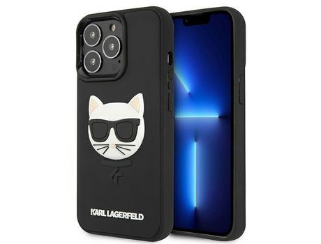 Funda para iPhone 13 Pro Max KARL LAGERFELD Original 6.7'' Negro