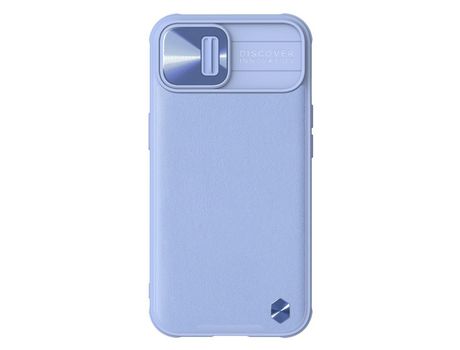 Funda de Cuero Sintético NILLKIN Camshield de Cámara para iPhone 13 Roxa