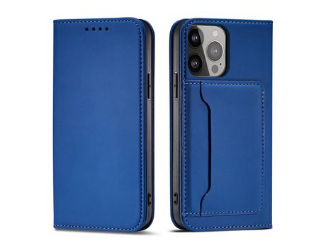 Funda de Tarjeta Magnética para iPhone 13 Mini Azul