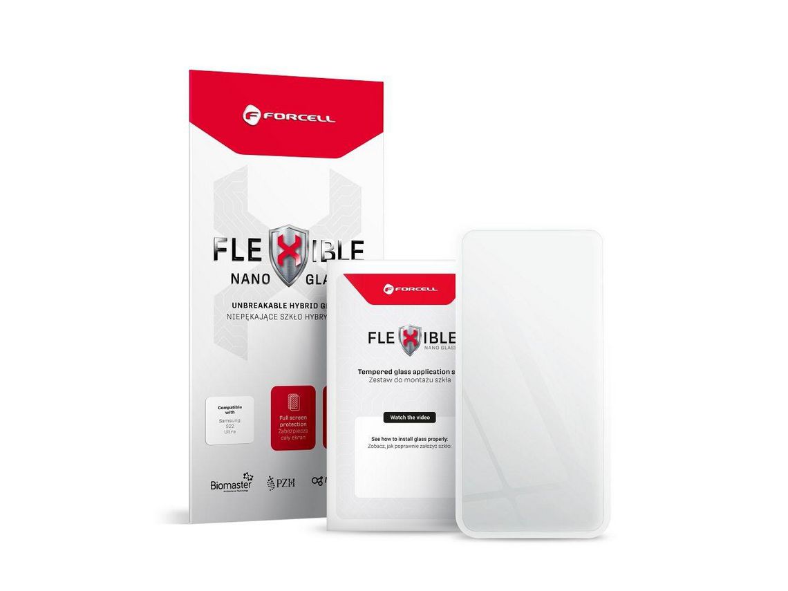 Película para iPhone 13 y 13 Pro FORCELL Cristal Flexible 6.1 Transparente
