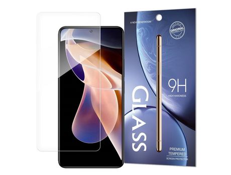 Película para Xiaomi Redmi Note 11 Pro y Redmi Note 11 Pro + y 11 Pro HURTEL Cristal Templado para Transparente