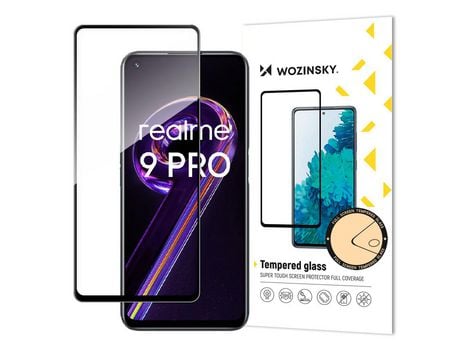 Película Cristal Templado para para Realme 9 Pro Negro