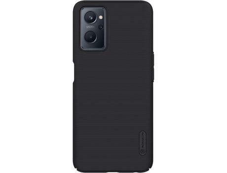 Funda NILLKIN Super Frosted Shield + Soporte Realme 9I Negro
