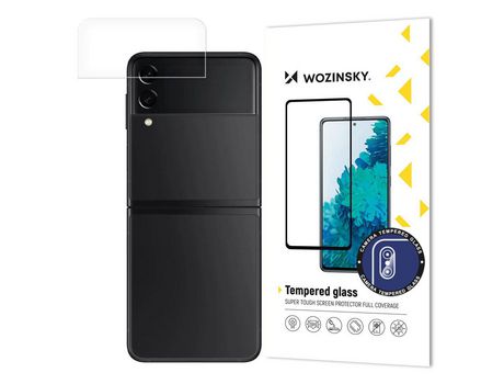 Película Cámara Samsung Galaxy Z Flip 3 WOZINSKY Cristal Full Cover Transparente