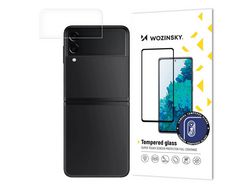 Película Cámara Samsung Galaxy Z Flip 3 WOZINSKY Cristal Full Cover Transparente
