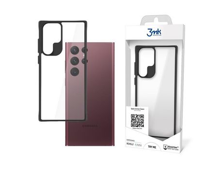 Funda 3Mk Satinarmor + Samsung Galaxy S908 S22 Ultra Militar Grau