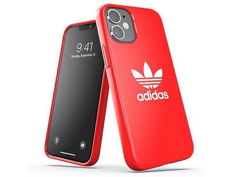 Funda ADIDAS Or Trefoil iPhone 12 Mini Rojo / Rojo 42292
