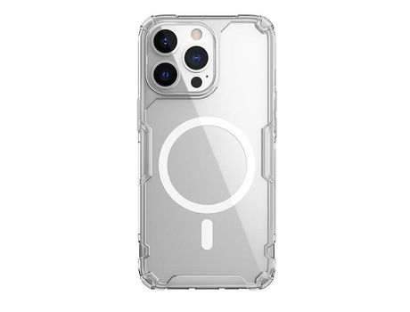 Funda para Apple iPhone 13 Pro Max NILLKIN Magsafe Transparente