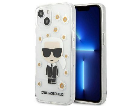 Funda para iPhone 13 Mini KARL LAGERFELD Original Flower Multicolores