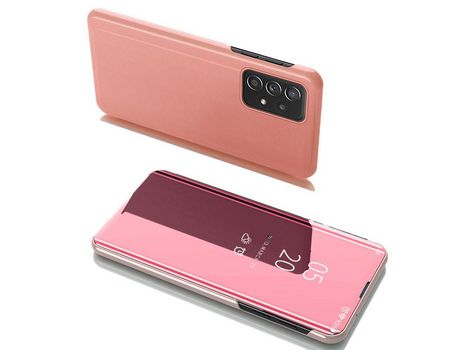 Funda para Samsung Galaxy A53 5G HURTEL Clear View Rosa