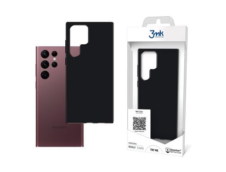 Funda para Samsung Galaxy S22 Ultra 3mk TPU Negro