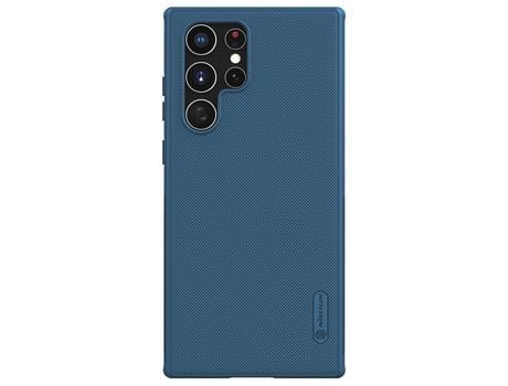 Funda para Samsung Galaxy S22 Ultra NILLKIN Rígida Azul