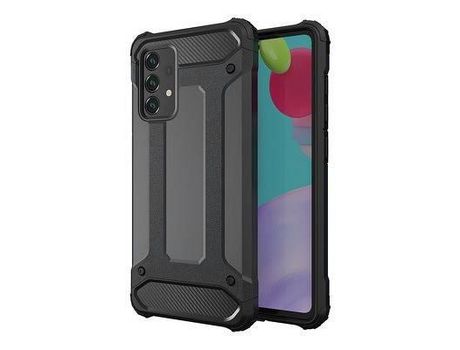 Funda para Samsung Galaxy A52 5G y A52 Lte 4G y A52S FORCELL Rígida Negro