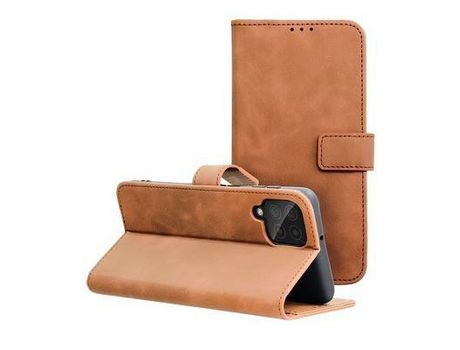 Funda para Samsung Galaxy A22 Lte 4G FORCELL Libro Marrón