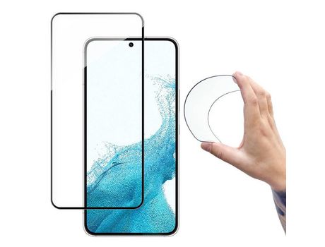 Película Nano Flexible Full Cover WOZINSKY para Samsung Galaxy S22 + S22 Plus Transparente
