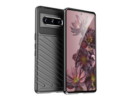 Funda Rígida Flexible Thunder para Google Pixel 7 Pro Negro