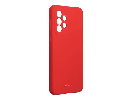 Funda de Silicona MERCURY para Samsung A33 5G Rojo