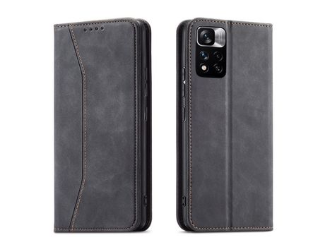 Funda Magnética para Xiaomi Redmi Note 11 Pro Bolsa Book Porta-Tarjetas Negro