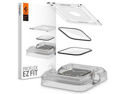 Película Apple Watch 7 SPIGEN Cristal Flexible 41Mm Transparente