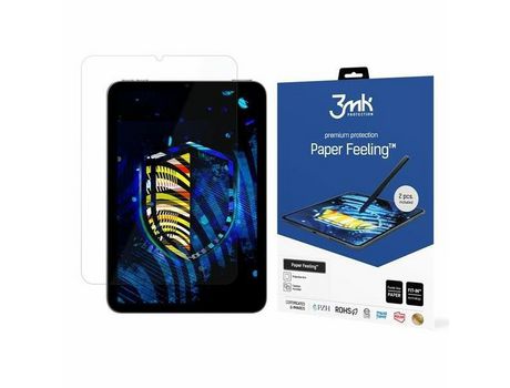 Película iPad Mini 2021 3Mk Toque de Papel 8.3'' Transparente