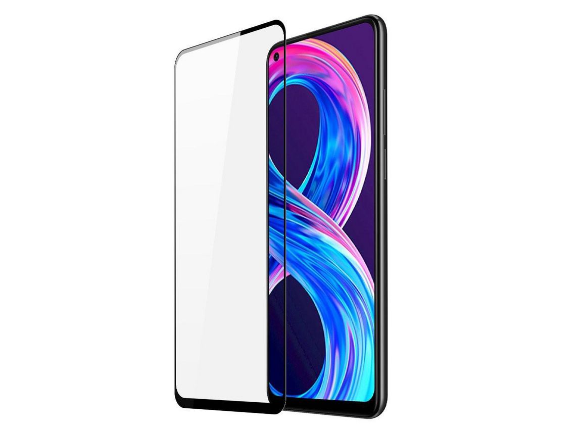Película Realme 8 y 8 Pro DUX DUCIS Cristal Full Cover Negro