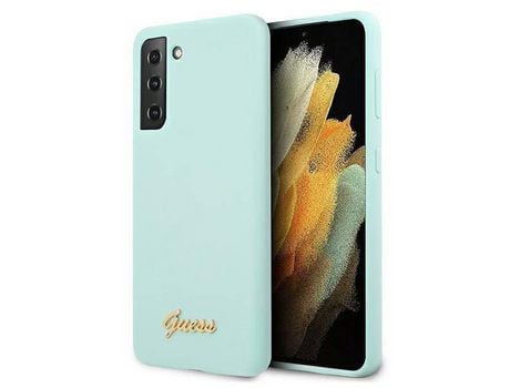 Funda para Samsung Galaxy S21 Plus GUESS Original Soft Azul