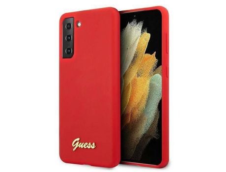Funda para Samsung Galaxy S21 Plus GUESS Original Rojo