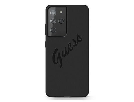 Funda para Samsung Galaxy S21 Ultra 5G GUESS Original Negro