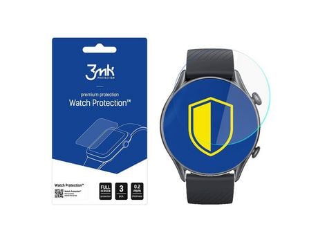 Película Cristal Flexible para Xiaomi Amazfit Gtr 3 Pro 3Mk Watch Protection™ V. Arc+