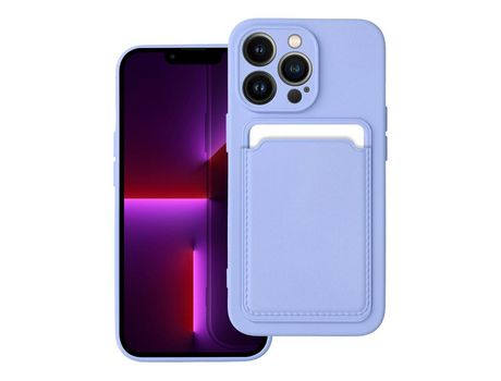 Funda FORCELL Card para iPhone 13 Pro Violeta