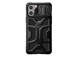 Funda NILLKIN Adventruer para iPhone 13 Pro Max Armor con de Cámara Negro