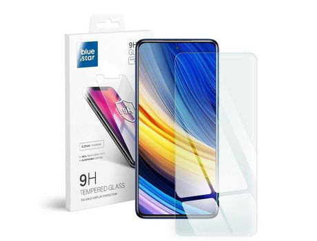 Película para Xiaomi Poco M4 Pro Azul STAR Cristal Templado para Transparente
