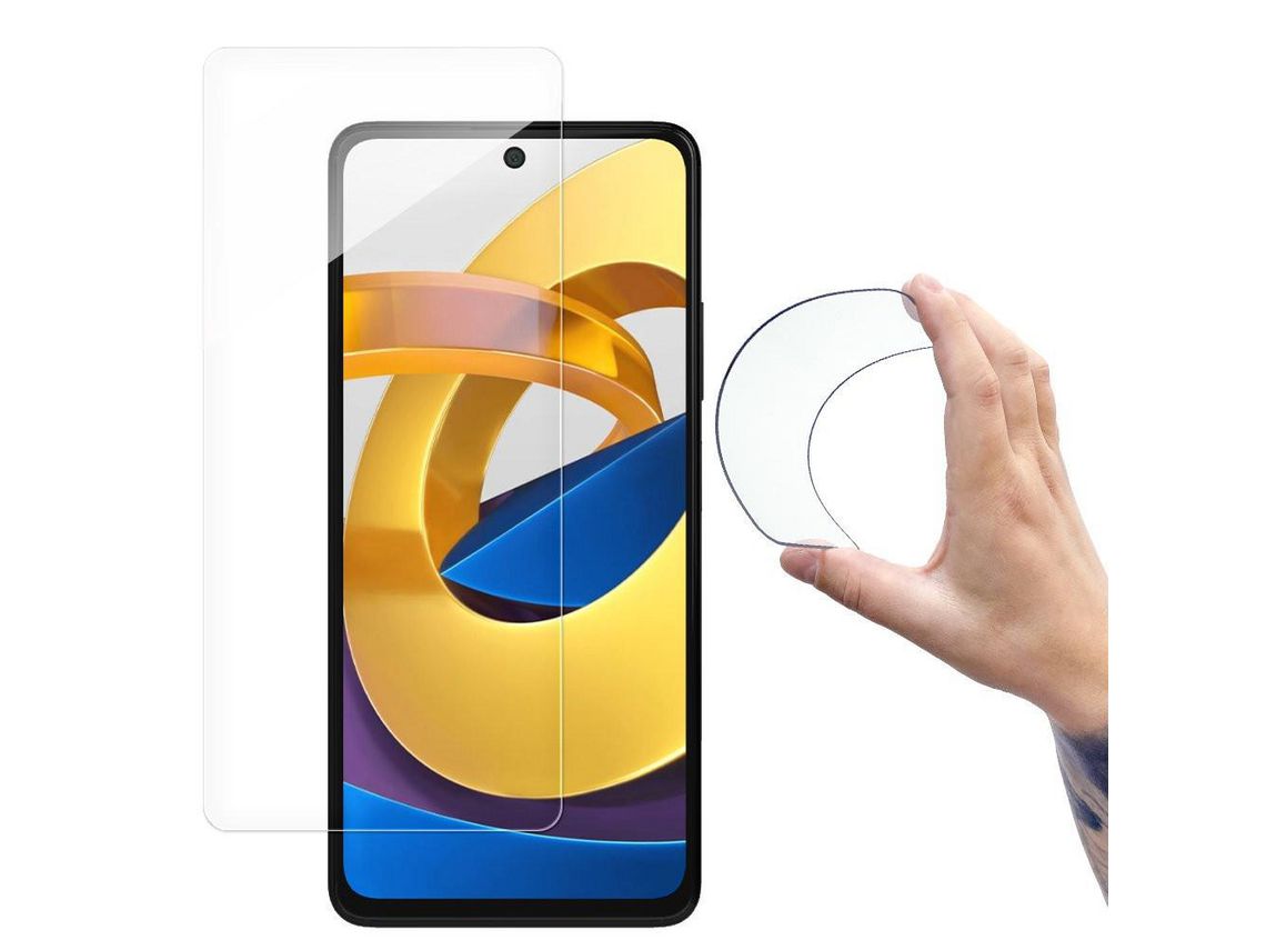 Película Xiaomi Poco M4 Pro 5G WOZINSKY Cristal Flexible Transparente