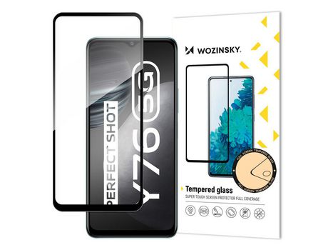 Película Cristal Templado para para Vivo Y76 5G / Y76S / Y74S Negro