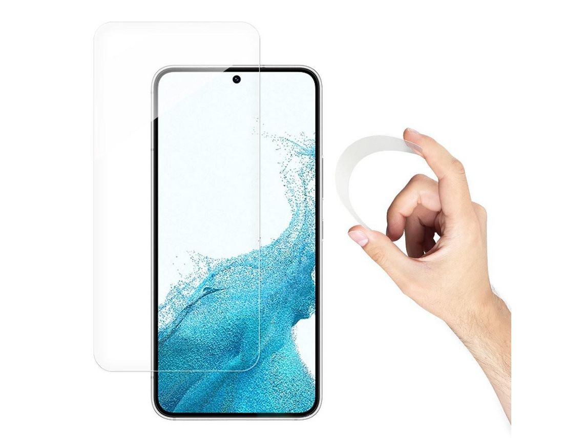 Película Nano Flexible WOZINSKY Samsung Galaxy S22 + S22 Plus Cristal Templado para
