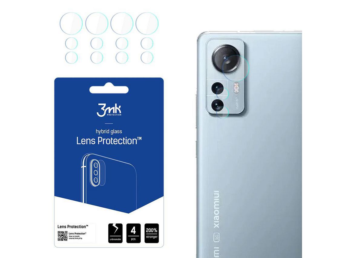 Película Cámara para Xiaomi 12 Lite 3Mk Lens Protection