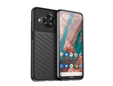 Funda Rígida Flexible Thunder para Nokia X100 Negro