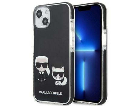 Funda para iPhone 13 Mini KARL LAGERFELD Original Soft Negro