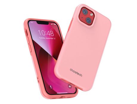 Funda para iPhone 13 Mini CHOETECH Rígida Rosa