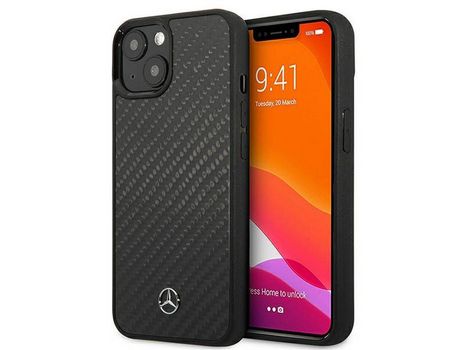 Funda para iPhone 13 Mini MERCEDES Original Soft Negro
