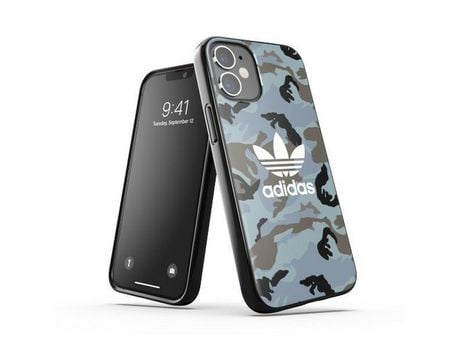 Funda ADIDAS Or Camo iPhone 12 Mini Azul/Negro 43701