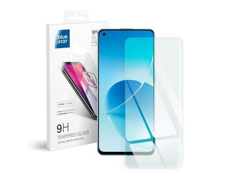Película Oppo Reno 6 5G Azul STAR Cristal Templado para Transparente