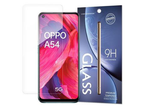 Película Oppo A54 5G HURTEL Cristal Templado para Transparente