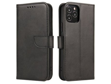 Funda Magnet Elegante con Aba y Función de Soporte Oppo Find X5 Pro Negro